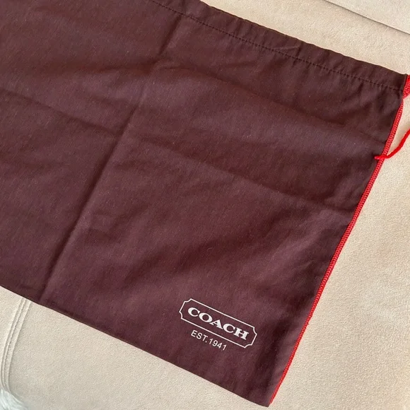 Coach Large Original with Logo ‘EST. 1941’ Dust Bag - Picture 2 of 5